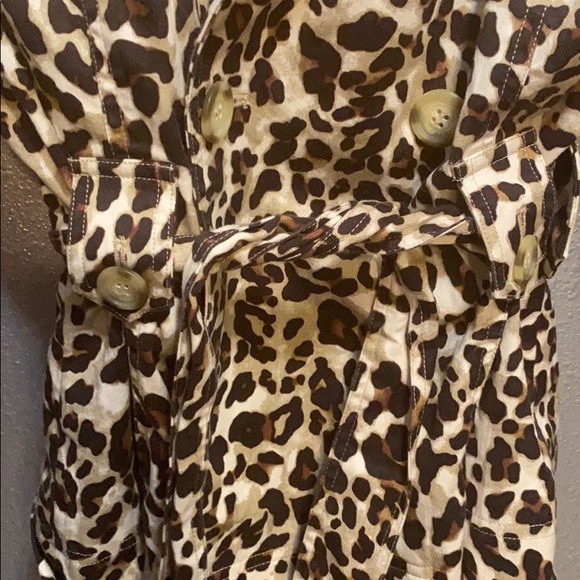Leopard Print Jacket by Jones New York M! - Picture 3 of 7